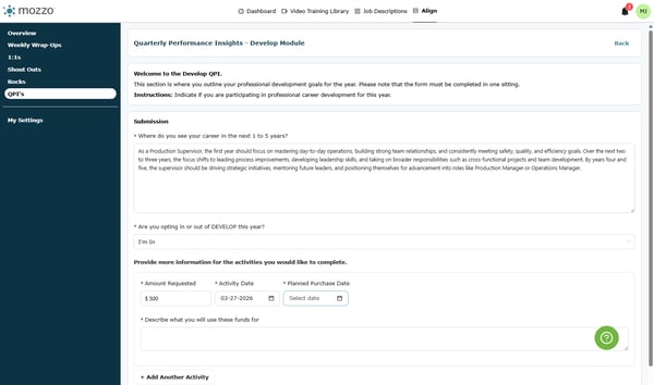 Reopen date picker