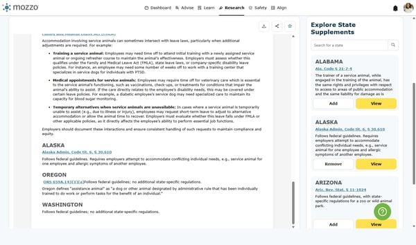 View State-Specific Details in the Resource