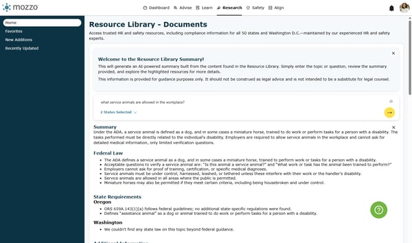 Review the AI Summary