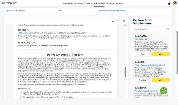 Once you add it to the Base Document, you will see it at the end of the Base Document.