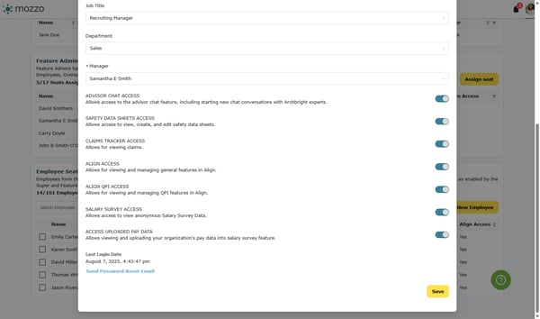 Send Password Reset Email