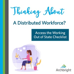 Access the Working Out of State Checklist